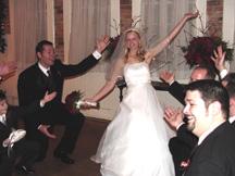 Stephanie and groomsmen